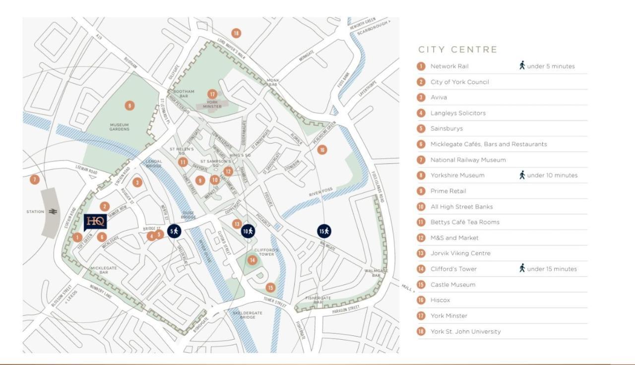 Luxury One Bedroom Apartment Within The City Walls York Exteriör bild